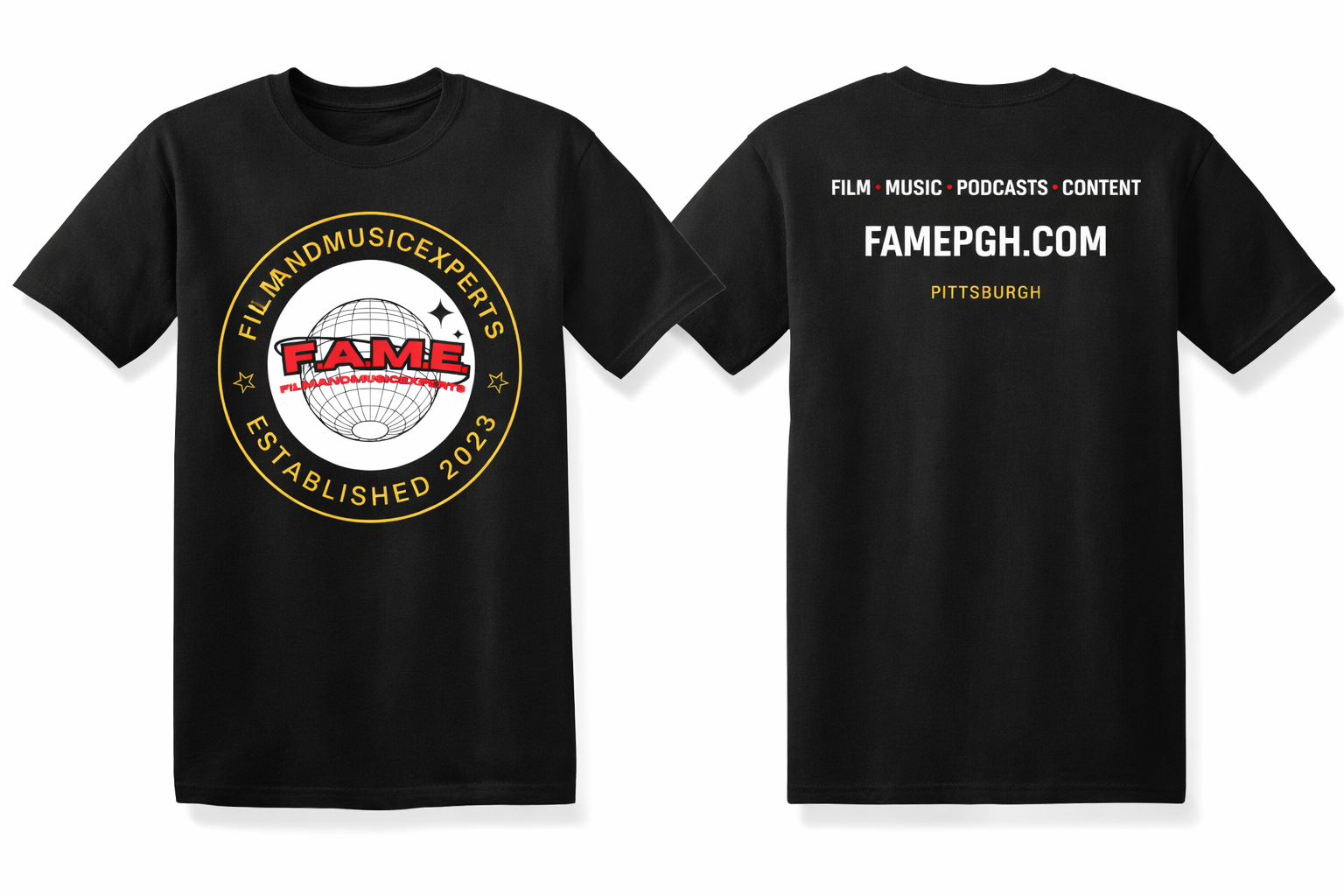 FAMEPGH OFFICIAL TSHIRT