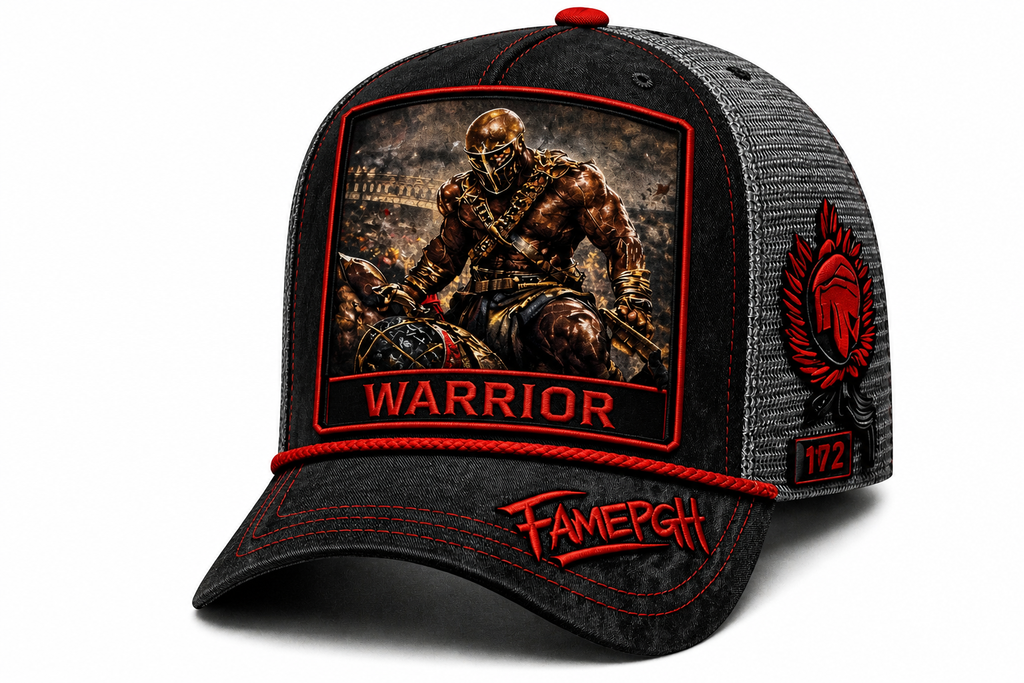 FAMEpgh OFFICIAL TRUCKER HAT “GLADIATOR SERIES”